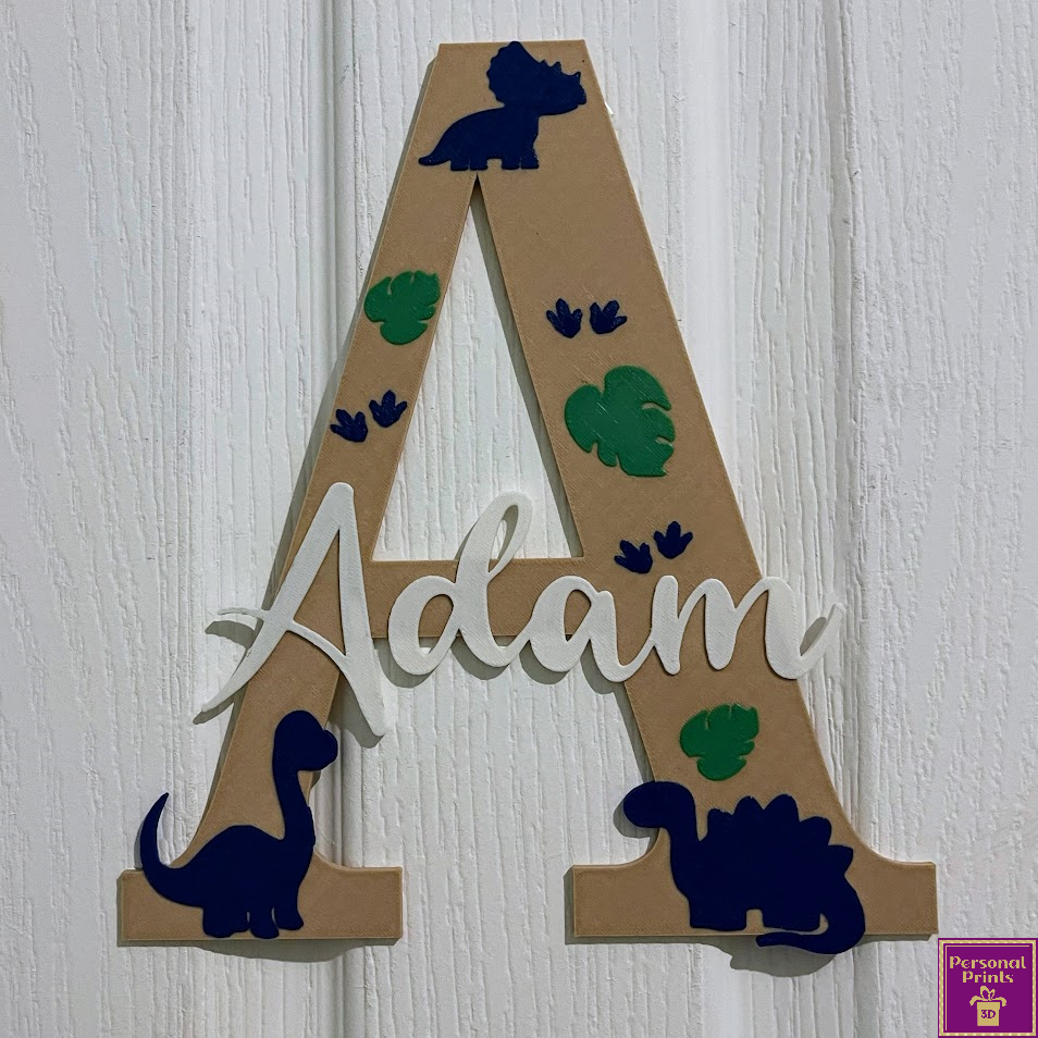 PERSONALISED KIDS LETTER AND NAME (CHARACTER) DOOR SIGN/WALL ART