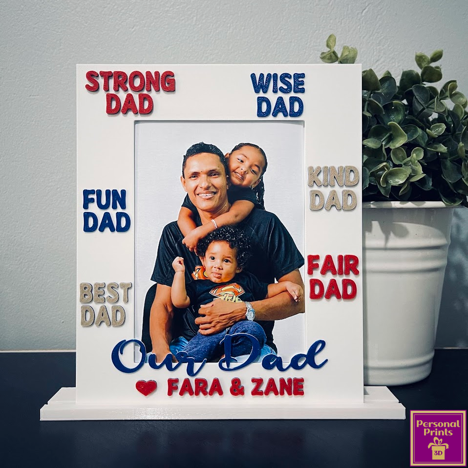PERSONALISED MY DAD SLIDE IN PICTURE FRAME