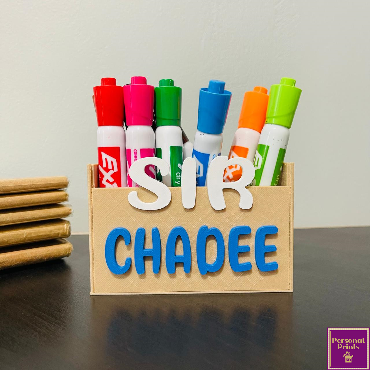 PERSONALISED TEACHER DESK ORGANIZER