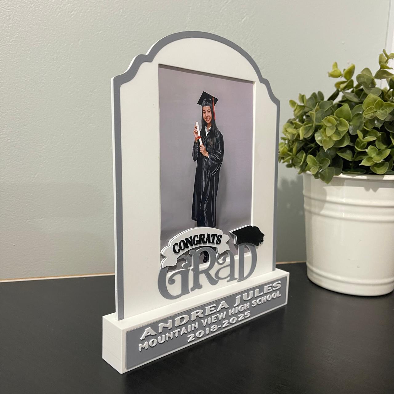 PERSONALISED CONGRATS GRAD PICTURE FRAME