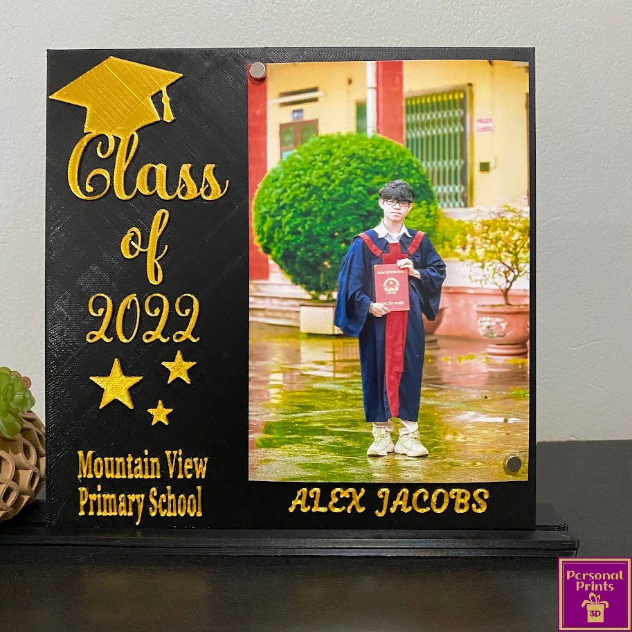 PERSONALISED GRADUATION PICTURE FRAME Personal Prints 3D